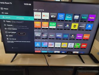 Vizio D40f-G9 is a 40-inch (39.5" viewable) 1080p Full HD Smart LED TV (2018/2019 model) featuring Vizio SmartCast with built-in Chromecast, 2 HDMI 