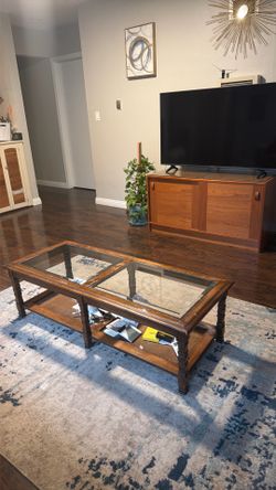 Free tv stand and coffee table