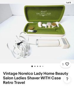 Vintage Norelco Home Beauty Kit