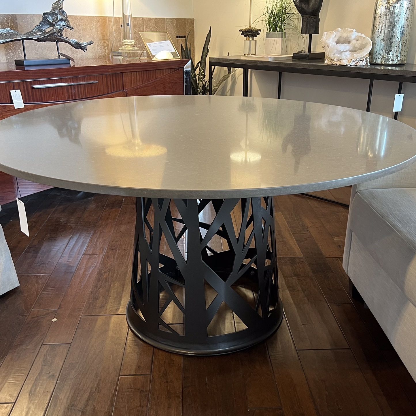 McGuire Furniture Chaparral Round Dining Table