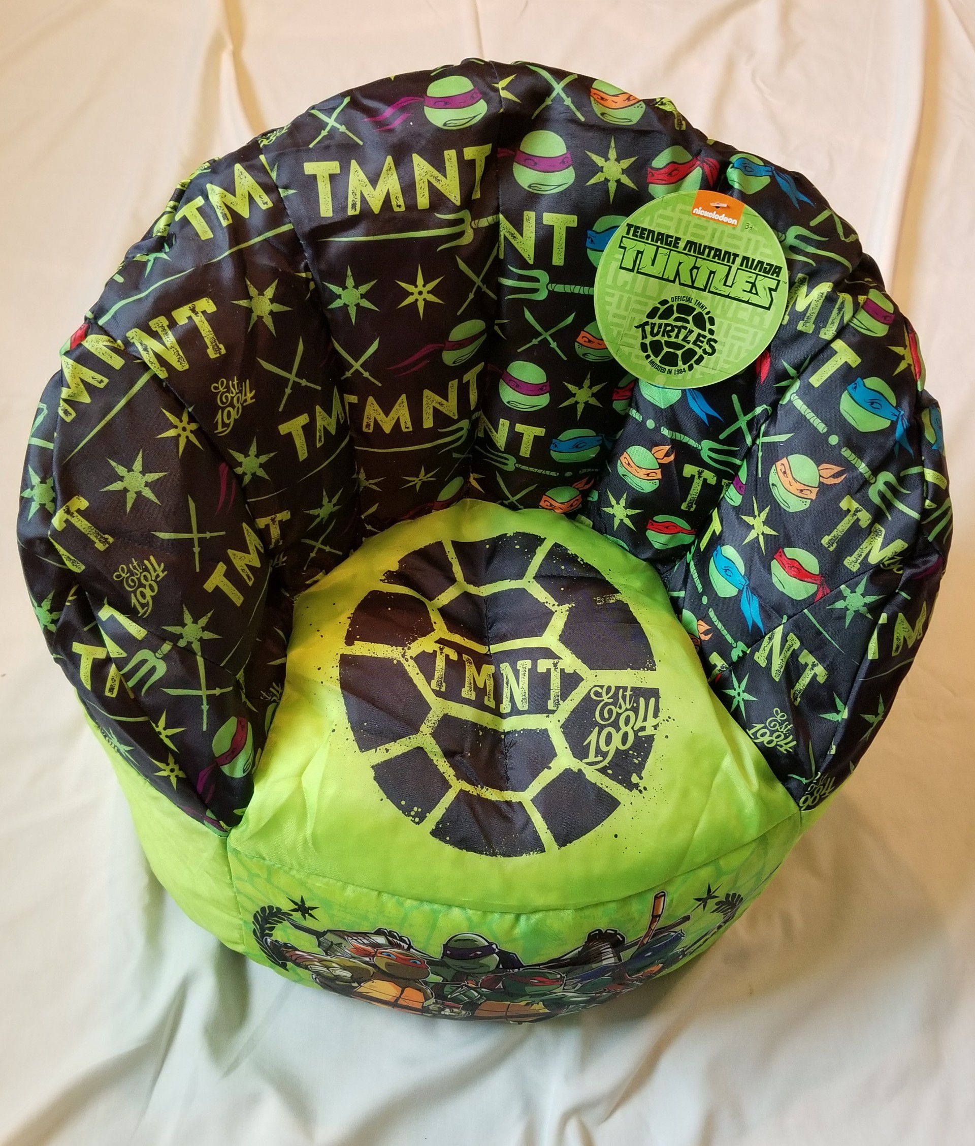Brand New Kids TMNT Bean Bag Chair