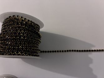 Swarovski Crystal Chain. 2 Rolls