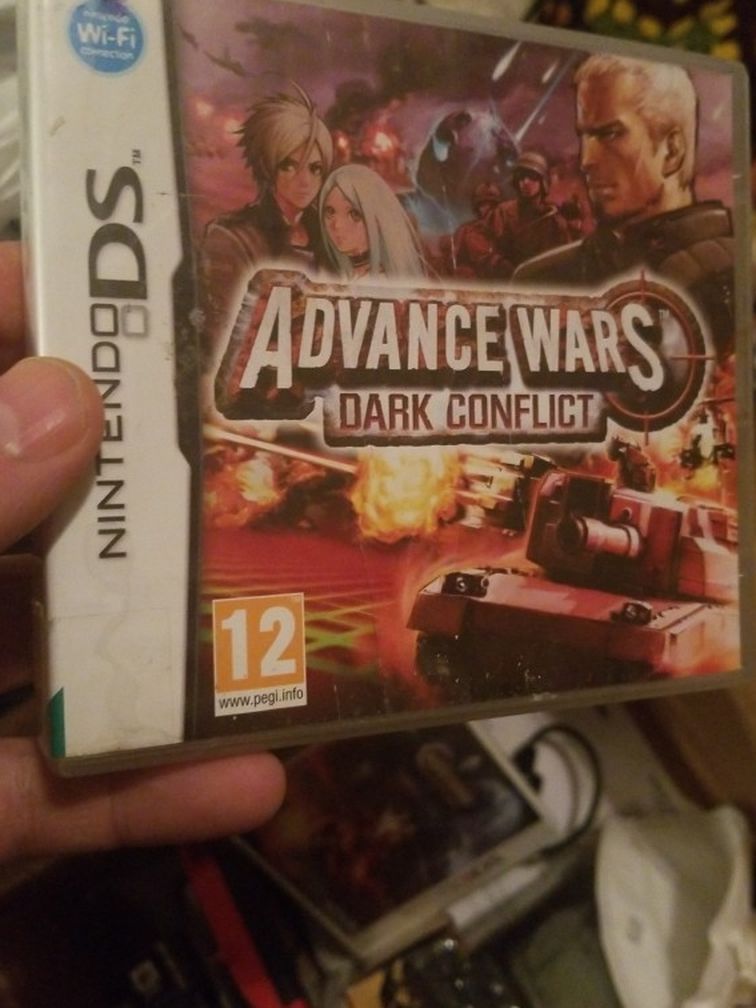 Nintendo 3ds Advance Wars Dark conflict Complete With Booklet
