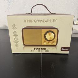 Vintage Wireless Speaker