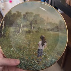 Limited edition Gorham Bettie Felder collector plate