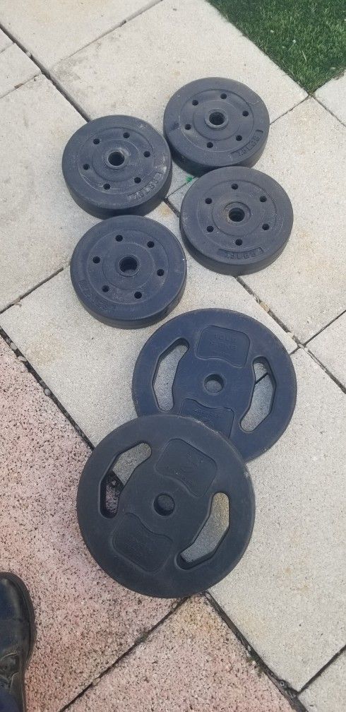 Beachbody Barbell Weight 2 ,10 pound and 4,7.5 Pound