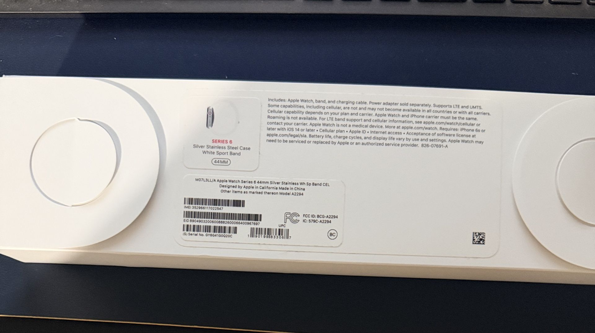 Apple Watch Series 6 Stainless Steel GPS & Cellular