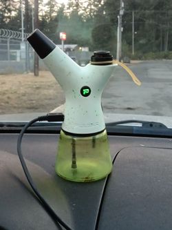 Pulsar RöK Electric Dab Rig in the limited-edition Luna Glow colorway.