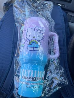 Hello Kitty and Friends Stainless Steel Insulated Tumbler Straw Handle 40 oz