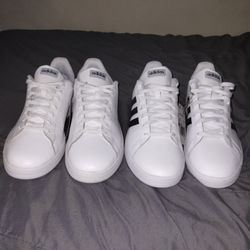 NEW White Adidas Shoes Men Size 11.5 & 12