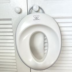 BABYBJORN Toilet Trainer, White/Gray Potty Seat Potty Cover 