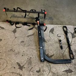 Bike Rack With 4 Beach Cruisers  Holder 