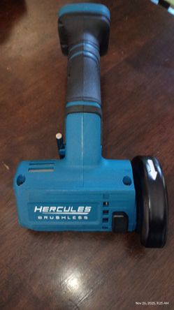HERCULES BRUSHLESS 3" ANGLE GRINDER $30 JUST TOOL