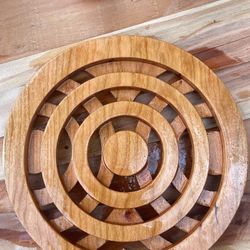 Handmade Trivet,  Made Out Of Cherry. 