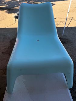 Vintage IKEA 'vago' lounger chair. Designed in 2000 by Thomas Sandell. Theres a hole for drainage in the seat so it could be used both indoors and out
