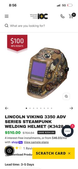 Lincoln electric welding shield