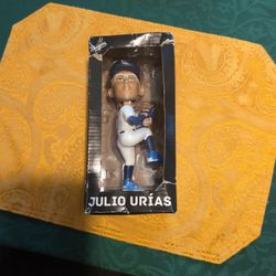 Los Angeles Dodgers Bobble head. Julio Urias . Box Lil Damage