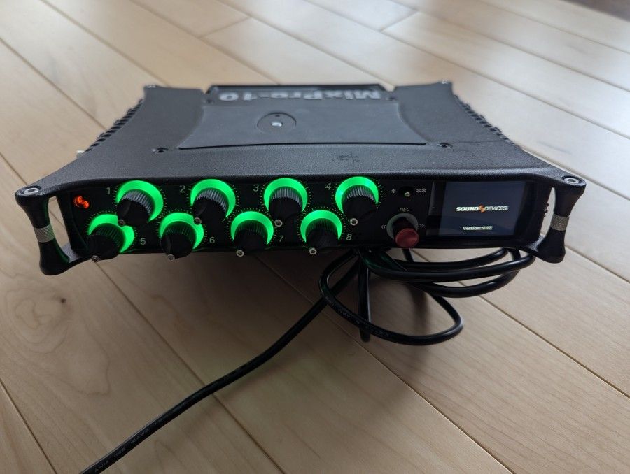 Sound Devices MixPre-10 II Portable Multitrack Audio Mixer-recorder and USB