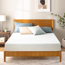 ZINUS 6 Inch Green Tea Memory Foam Mattress [New Version], Queen, Fiberglass free, Medium Firm Feel, Zoned Pressure Relief, Certified Safe Foams & Fab