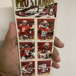 NFL 49ers Stamps