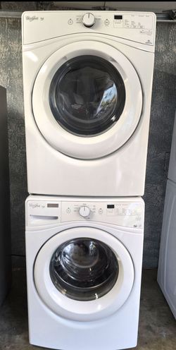 Washer and dryer set