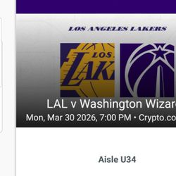 Lakers  Vs Washington Wizards 