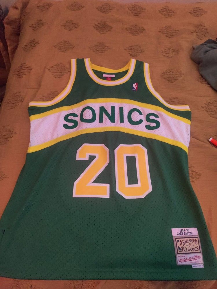 Vintage 1994-95 Seattle Sonics Gary Payton Jersey XL