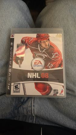 EA Sports NHL 08 PS3 Game