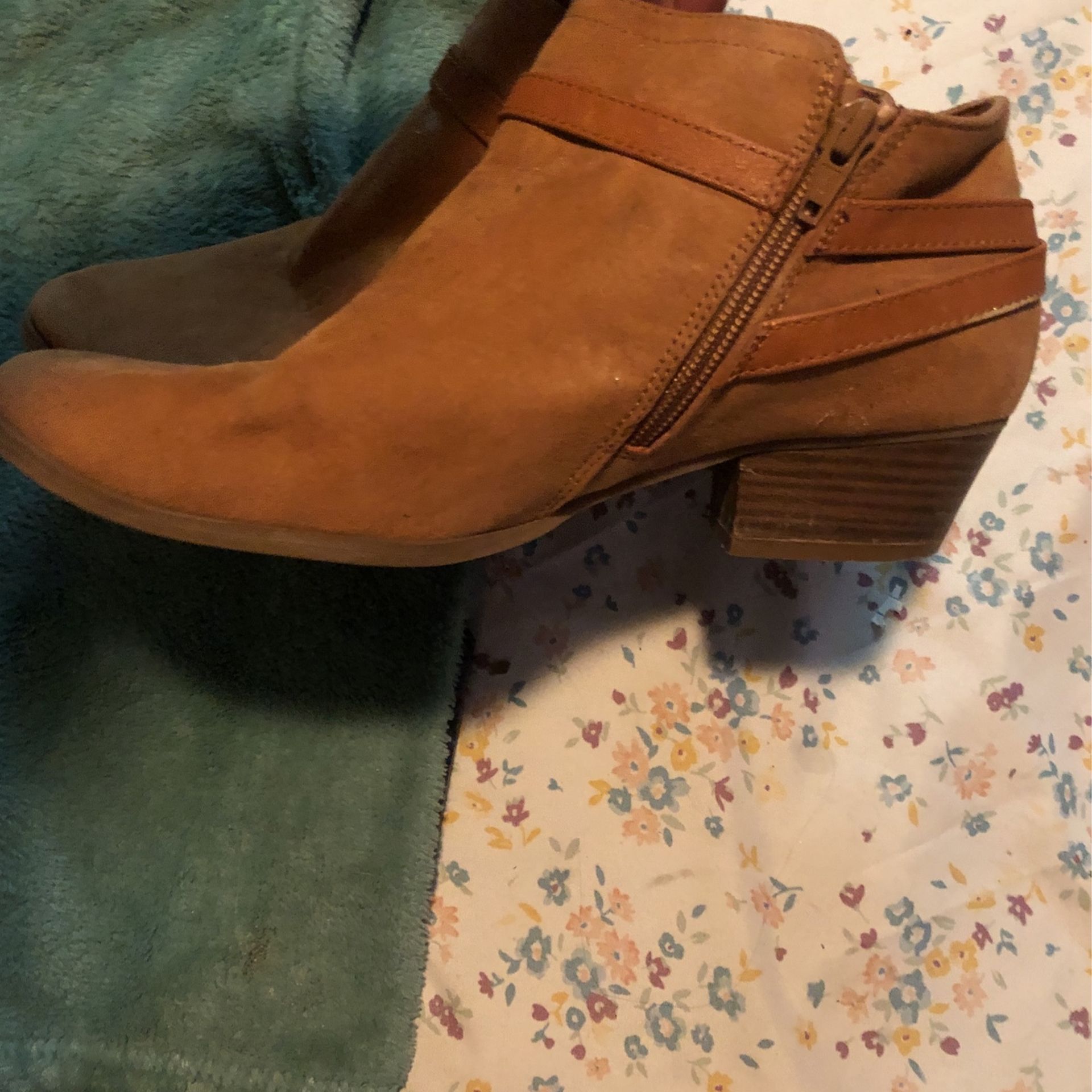 Brown Old Navy Ankle Booties