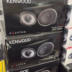 Kenwood Excelon 6x9 Speakers Brand New 