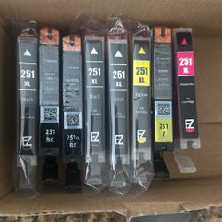 Canon 251 Xl Black Y M 