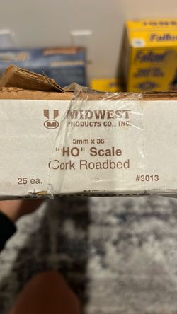 Ho Scale 5mm X 36 Cork Roadbed