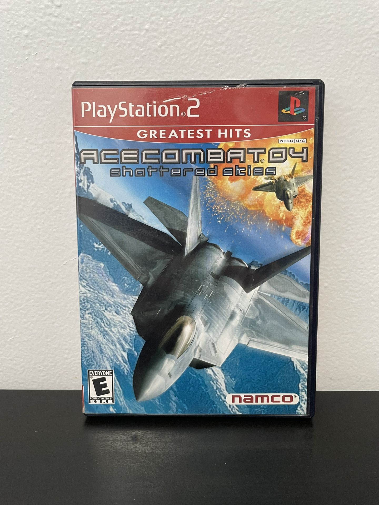 Ace Combat 04 Shattered Skies PS2 PlayStation 2 Greatest Hits Namco Video Game