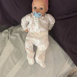 Interactive baby doll