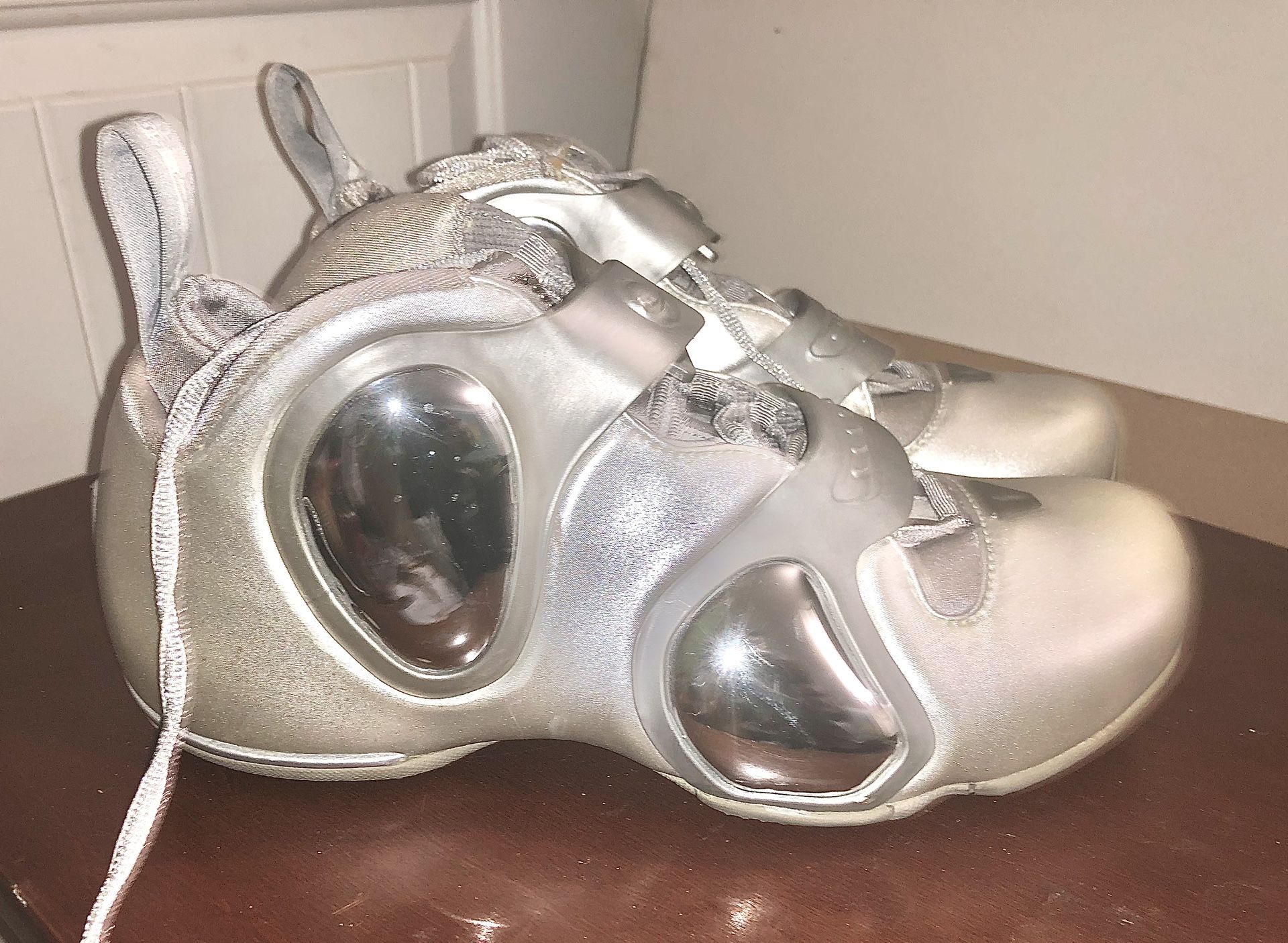 Nike Air Platinumposite Flightposite 3 Battlegrounds Vintage Rare Holy