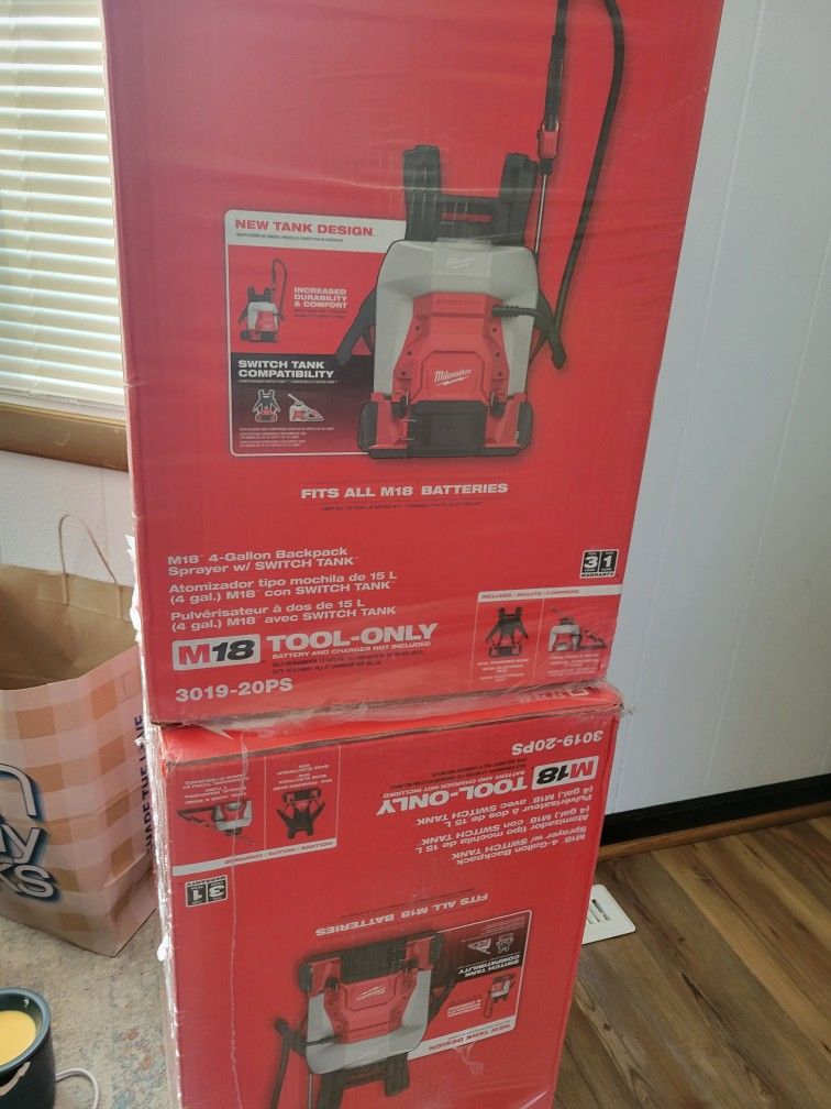 Milwaukee Tool Pesticide Sprayer