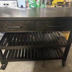 Island Cart on Wheels