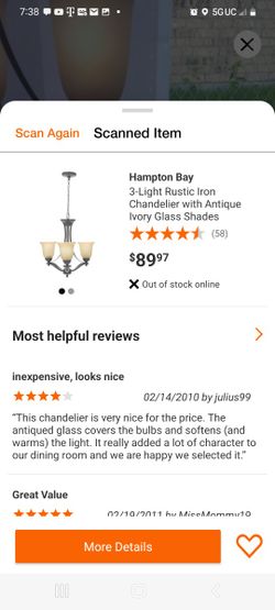 Chandelier New In Box