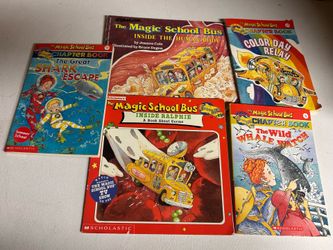 The Magic School Bus Books Bundle 5 books