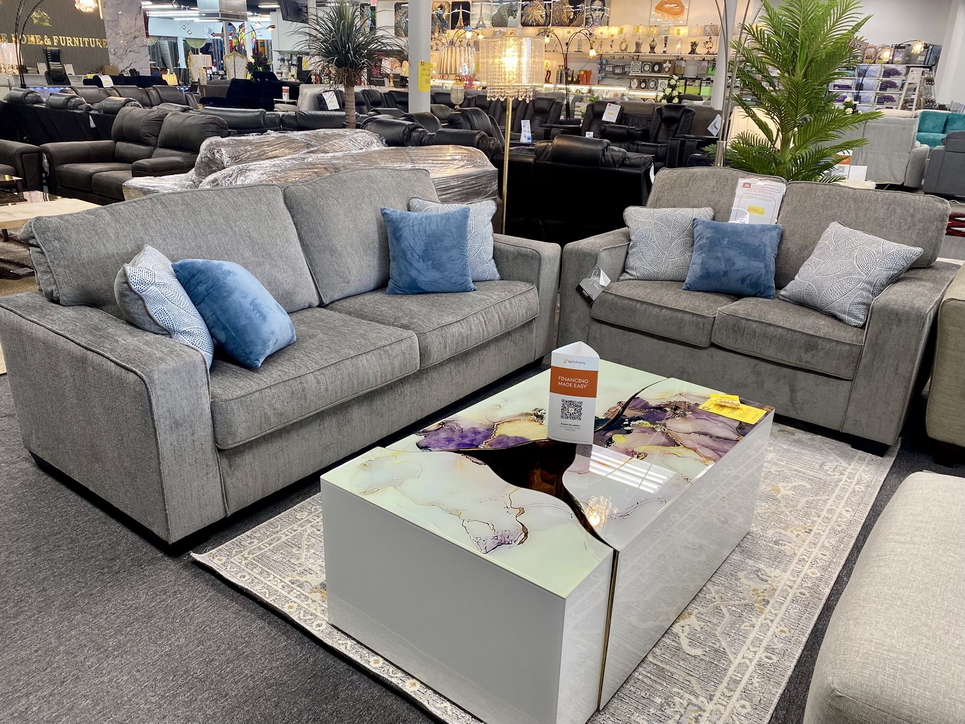 Sofa And Loveseat $999