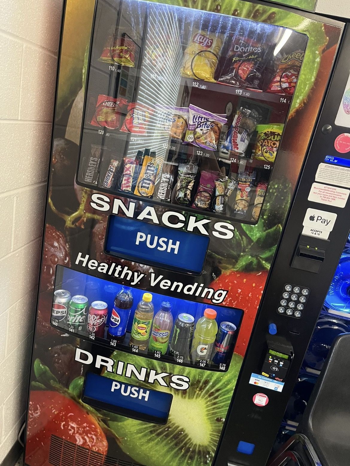 Combo Vending Machine W/location