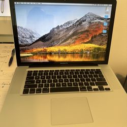 Apple Lap Top Pro 15inch 2011