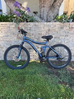 Genesis Bella Vista 24" Full Suspension Blue Mountain Bike