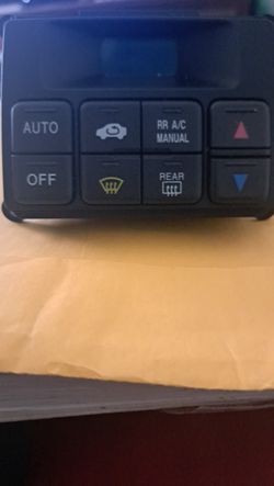 Acura MDX Temperature Digital AC Climate Control  switch Module.