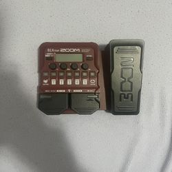 ZOOM B1X-FOUR All-In-One Multi effect bass pedal