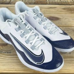 Brand New Nike Alpha Huarache Elite 4 Metal Baseball Cleats White Navy
Adult Sizes 7, 7.5, 8, 8.5, 9, 9.5, 10, 11.5, 13