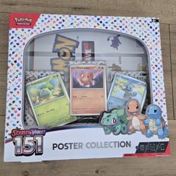 For Sale:
Brand New Still Sealed Pokemon Trading Card Game TCG 151 Poster Collection