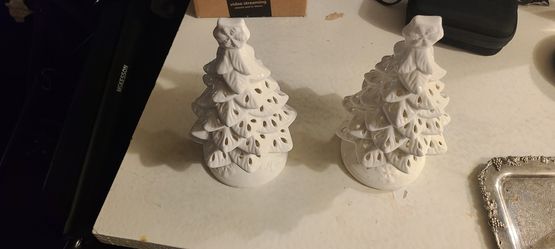 40$ Christmas tree  tea light motif