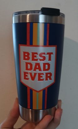 NEW BEST DAD EVER TUMBLER