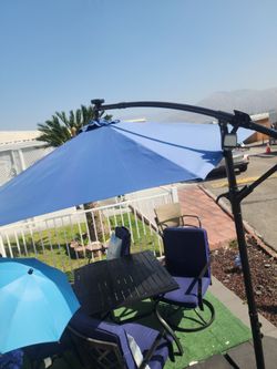 Umbrella and base